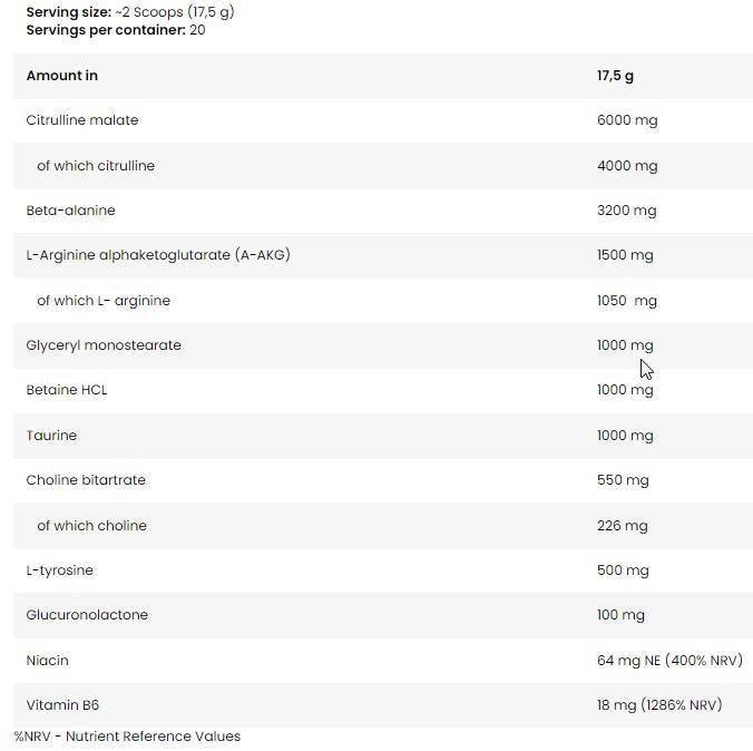 <tc>BAD ASS</tc> PUMP Stim-Free формула - 17,5 грама