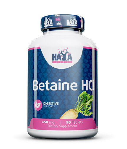 Betaine HCl 650mg / 90 раздели.