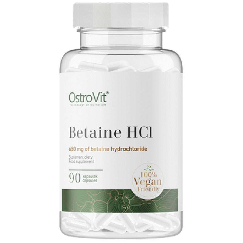 Betaine hcl 650 mg 90 капсули