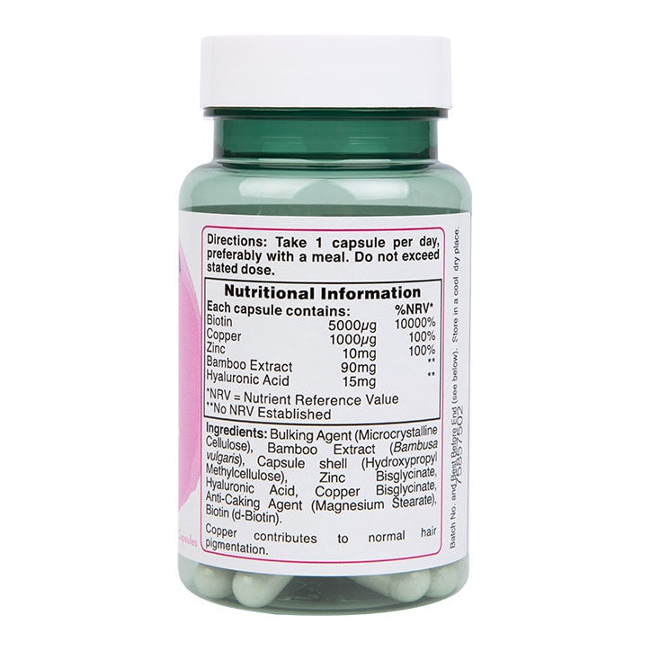 Биотин Комплекс за коса (Комплекс за коса на биотин) 30 капсули Holland & Barrett