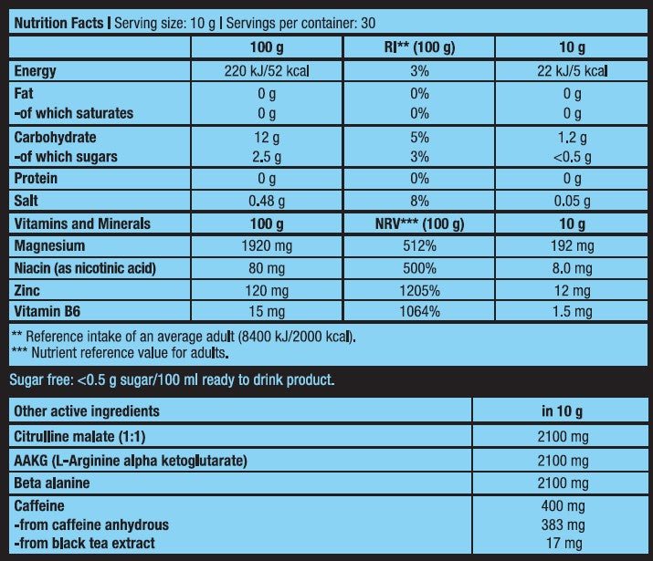 Black Blood Caf+ Extreme 300g