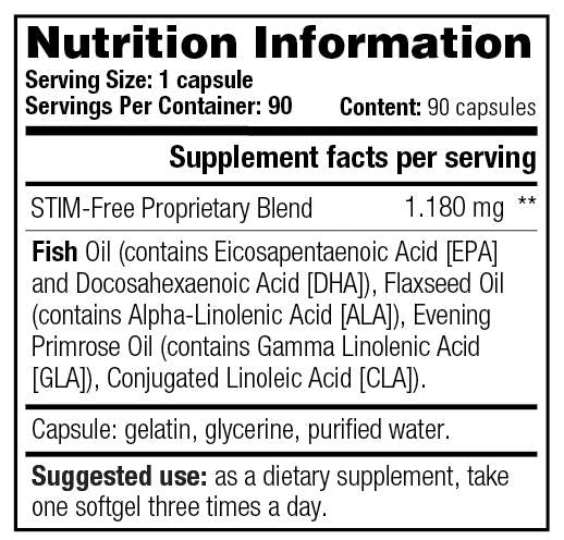 Черно изгаряне / без стимул - 90 капсули