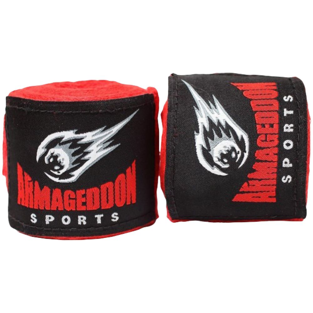 Boxing Hand Wraps 4,5 m - червени/боксови превръзки 4,5 m - червени 4,5 метра