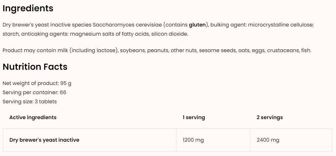 Мая на пивовар 400 mg 200 таблетки