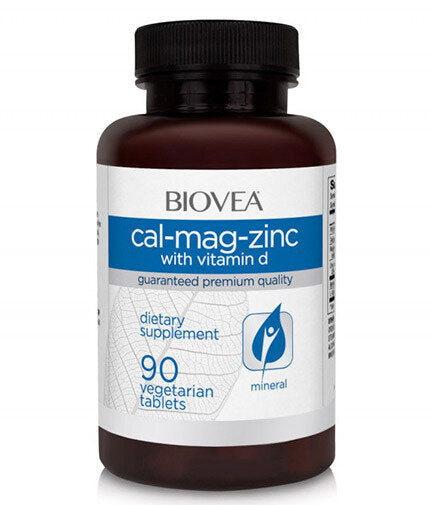 Cal-MAG-ZINC + Раздели витамин D / 90