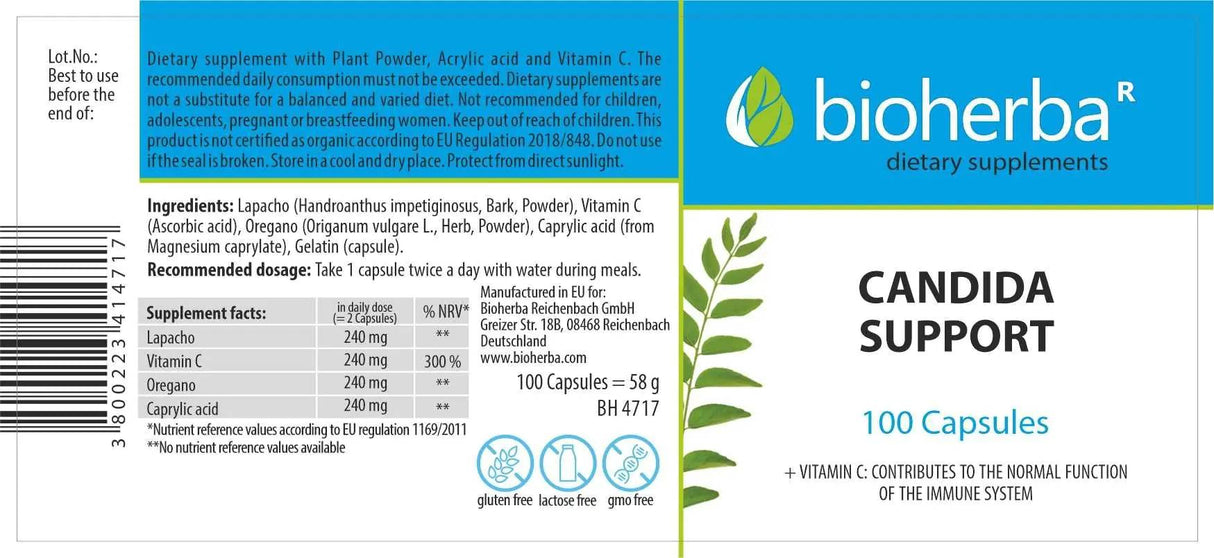 Candida Support 100 капсули