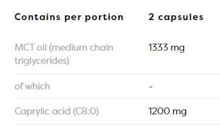 Каприлова киселина 1200 mg - 60 гел капсули