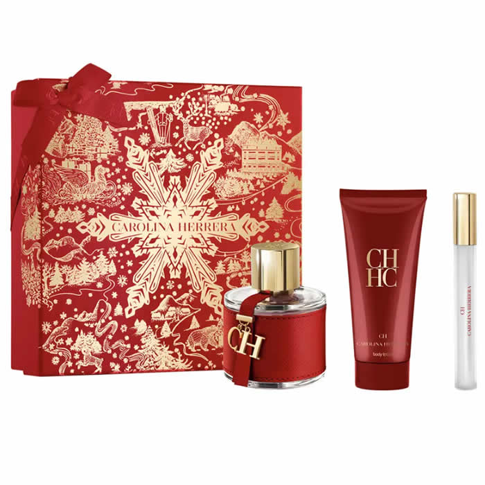 <tc>CAROLINA HERRERA</tc> Ch Eau De Toilette Spray 100ml Комплект 3 бр