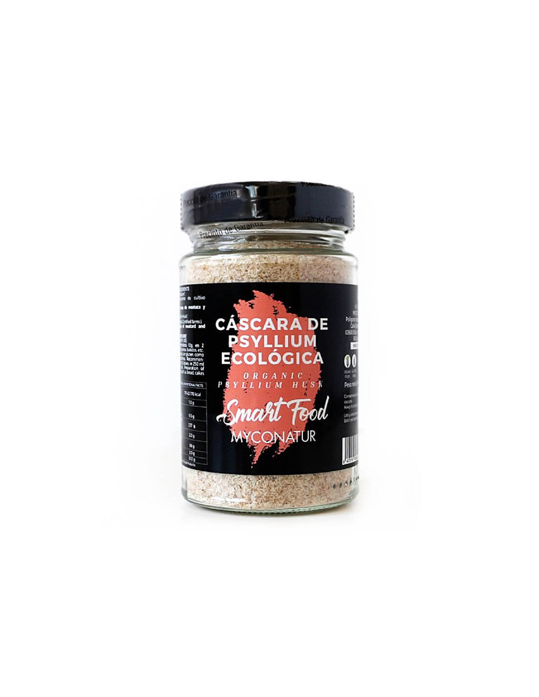 Cascara de psyllium, Био - Органичен прах от псилиум, 120 g <tc>Myconatur</tc>