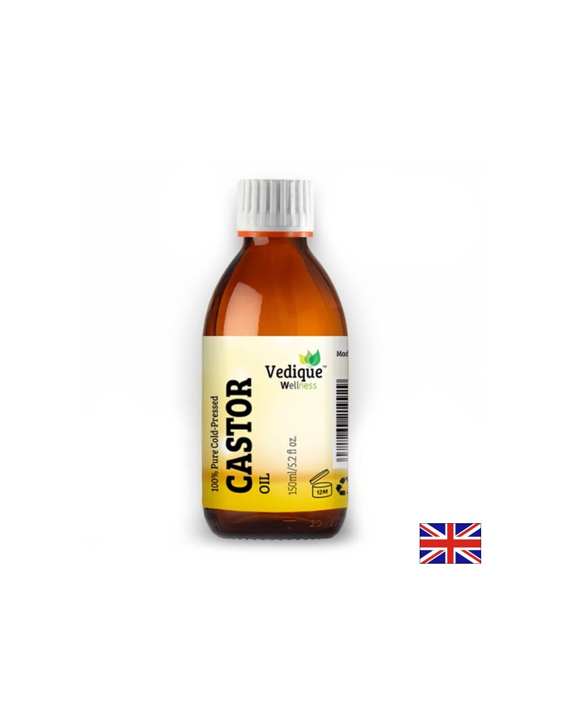 Касторско масло - за запек, за супер коса и кожа, 150 ml