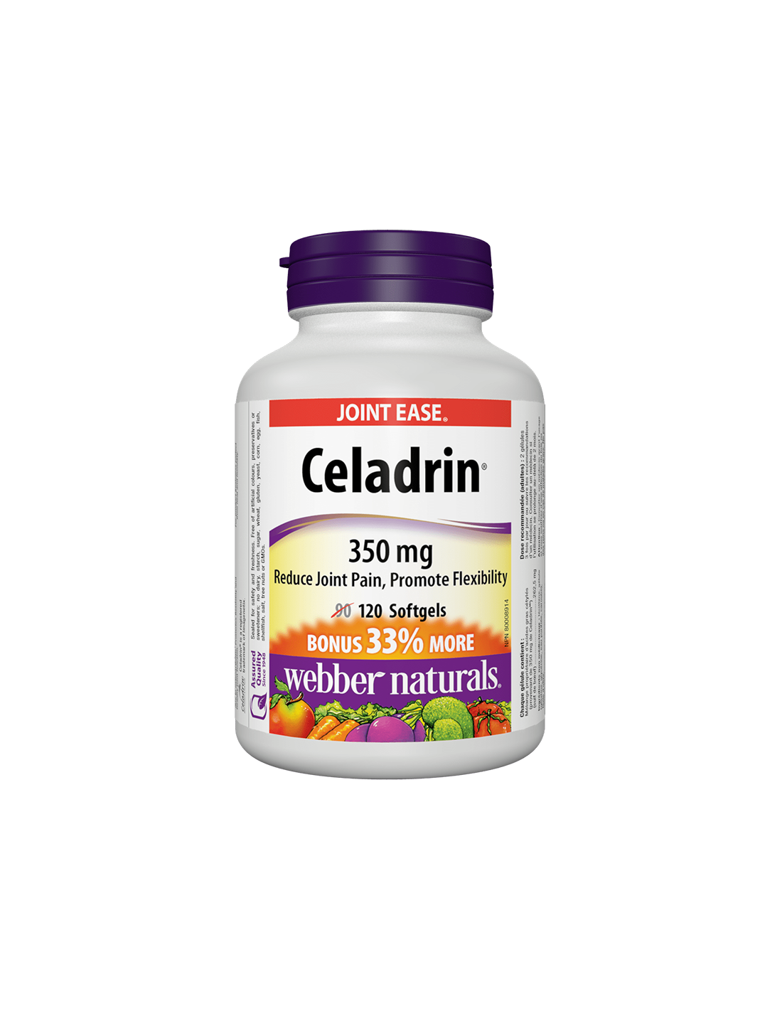 Celadrin / Celadrin, 350 mg, 120 Softgel капсули