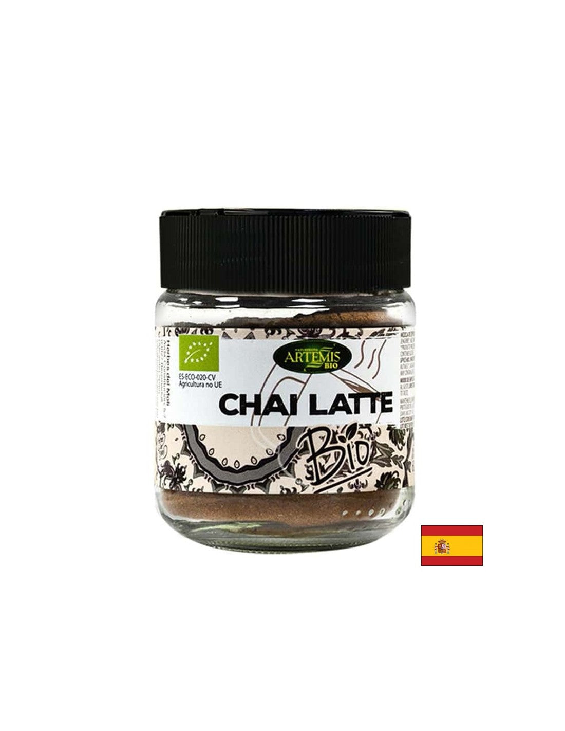 За ароматизационни напитки - билкова смес Chai Latte - с канела, джинджифил и други органични подправки, 60 g, прах