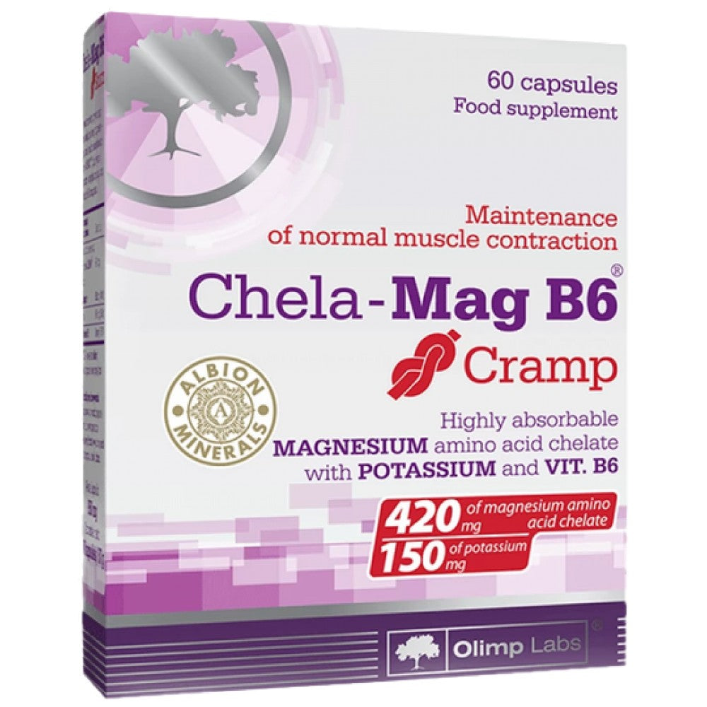 CHELA - MAG B6 CRAMP - 60 капсули