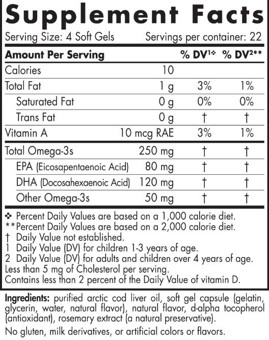 Детски DHA 250mg - 180 гел капсули