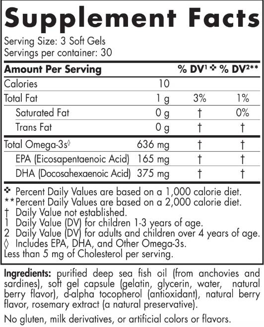 Детски DHA Xtra 636 mg - 90 Softgels