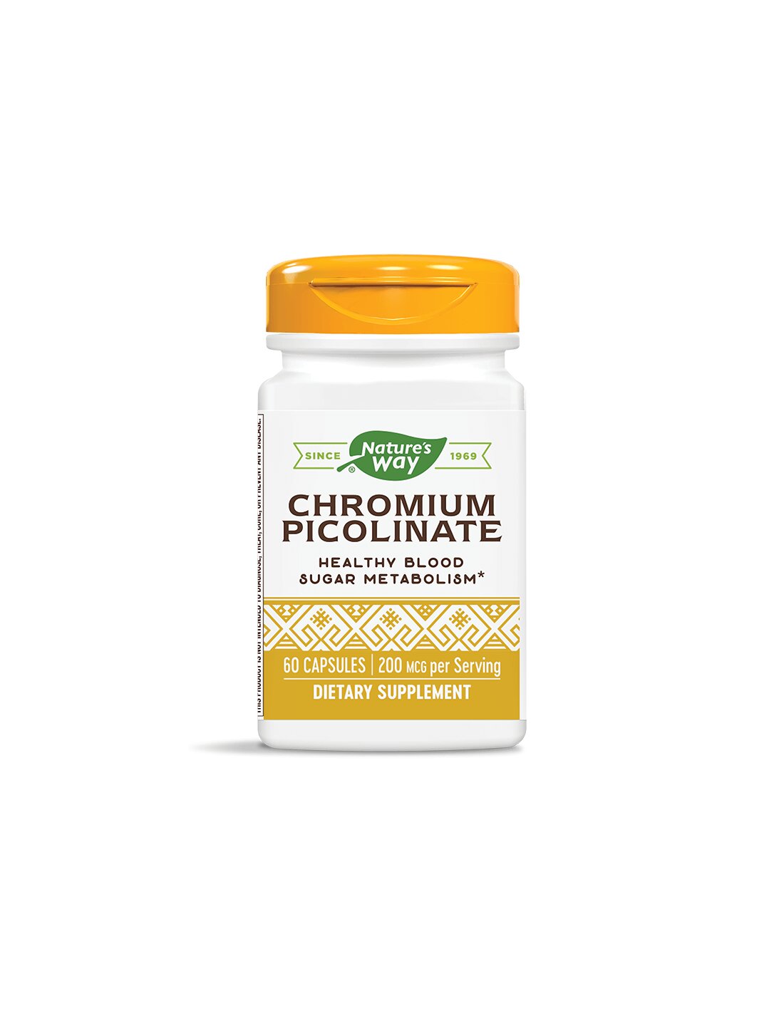 Chromium picolinate 200 mcg x 60 капсули Природата на природата