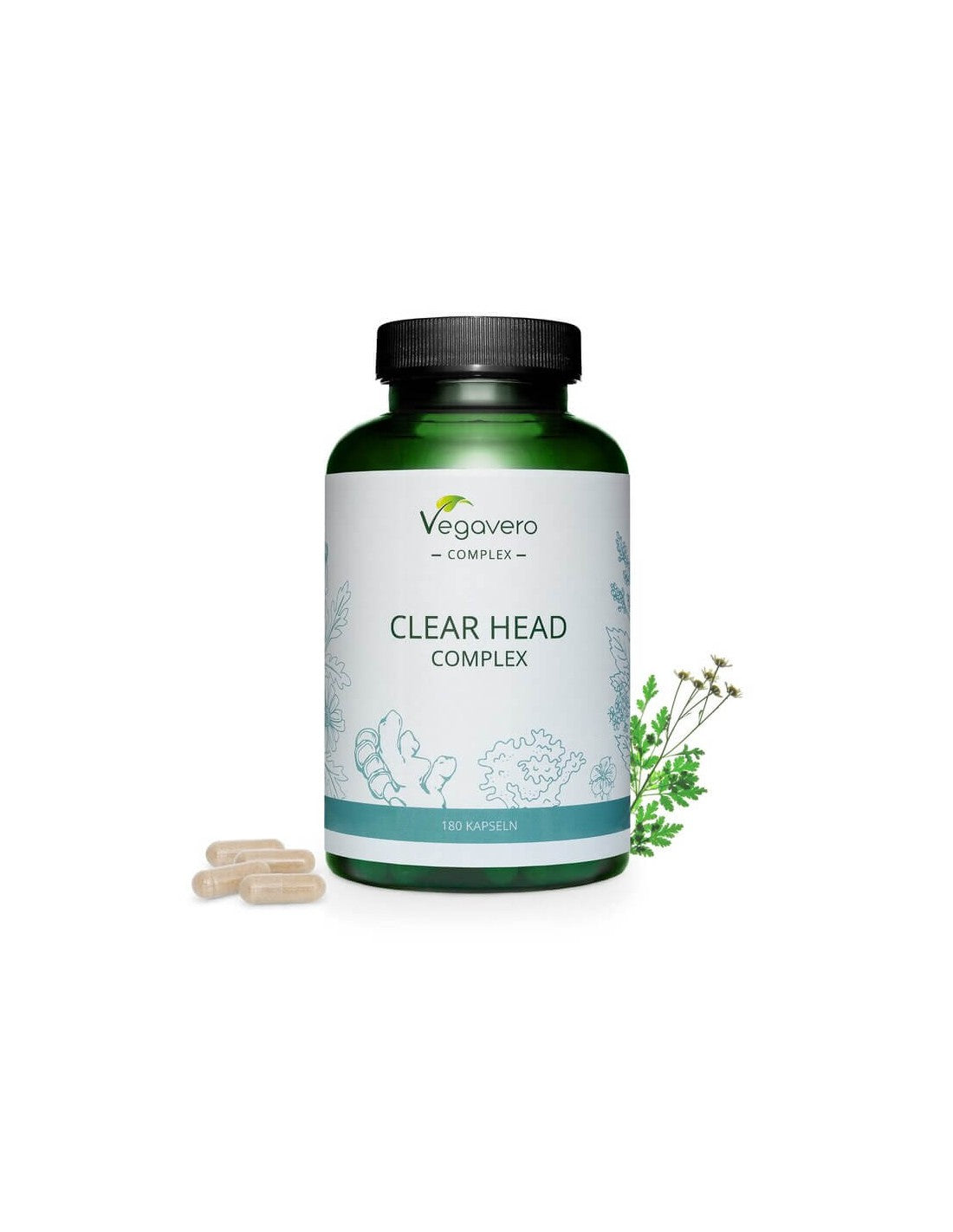 Clear Head Complex, 180 капсули, 100% веган <tc>Vegavero</tc>