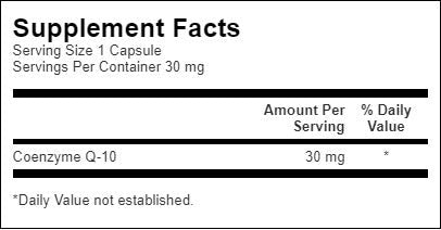 COQ10 30 mg - 60 капсули