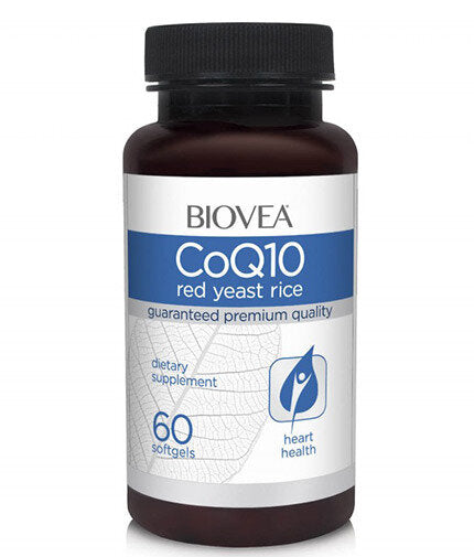 COQ10 60mg & Red Dyeash Rice / 60 Softgels