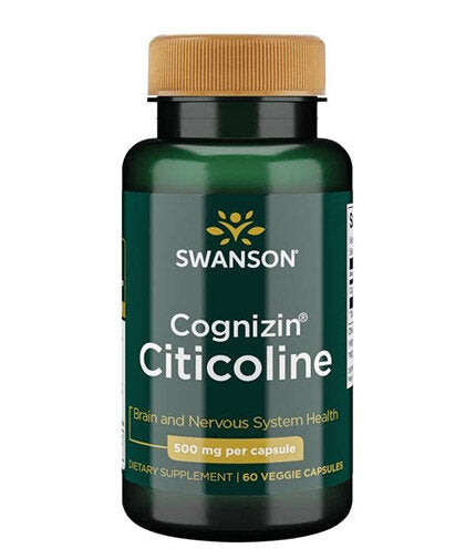 Cognizin citicoline 500 mg / 60 vcaps - 0