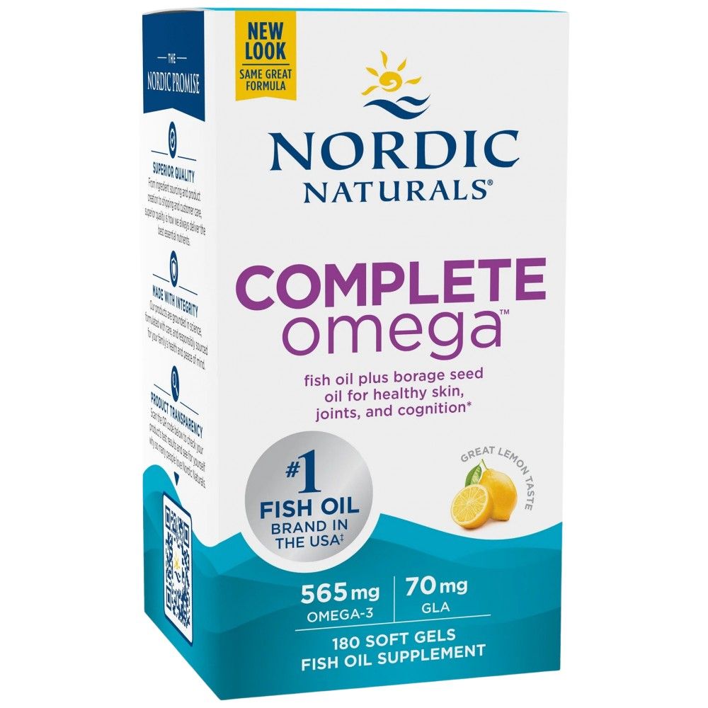 Пълен омега 565 mg - 180 Softgels