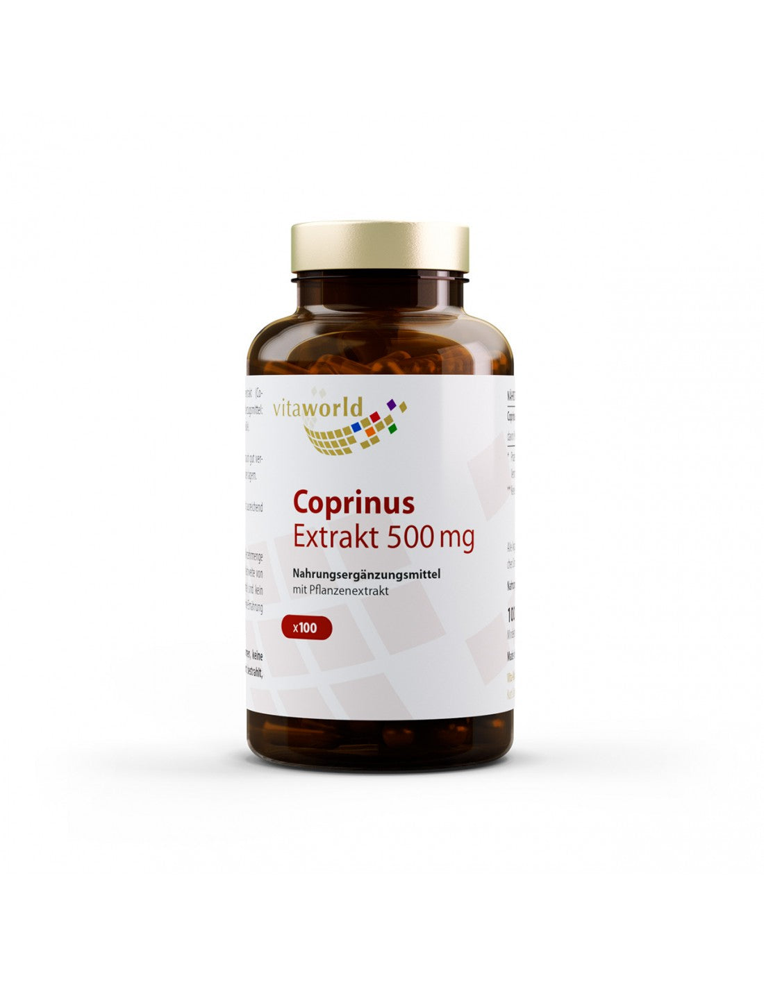 Coprinus Extrakt / Coprinus 500 mg, 100 капсули