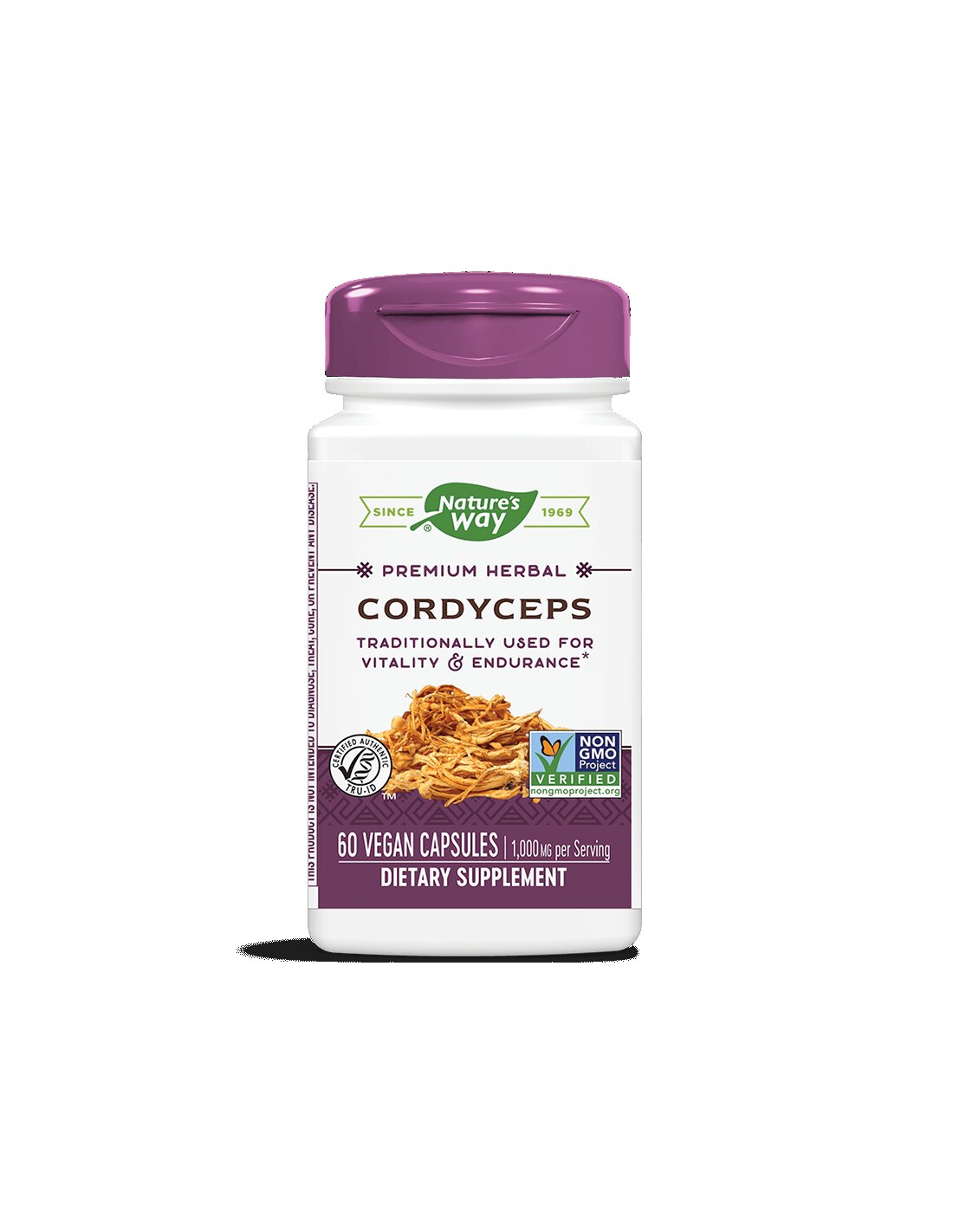 Cordyceps 500 mg x 60 капсули Природата на природата