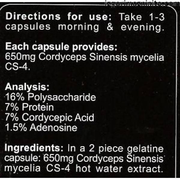 Cordyceps CS-4 90 капсули