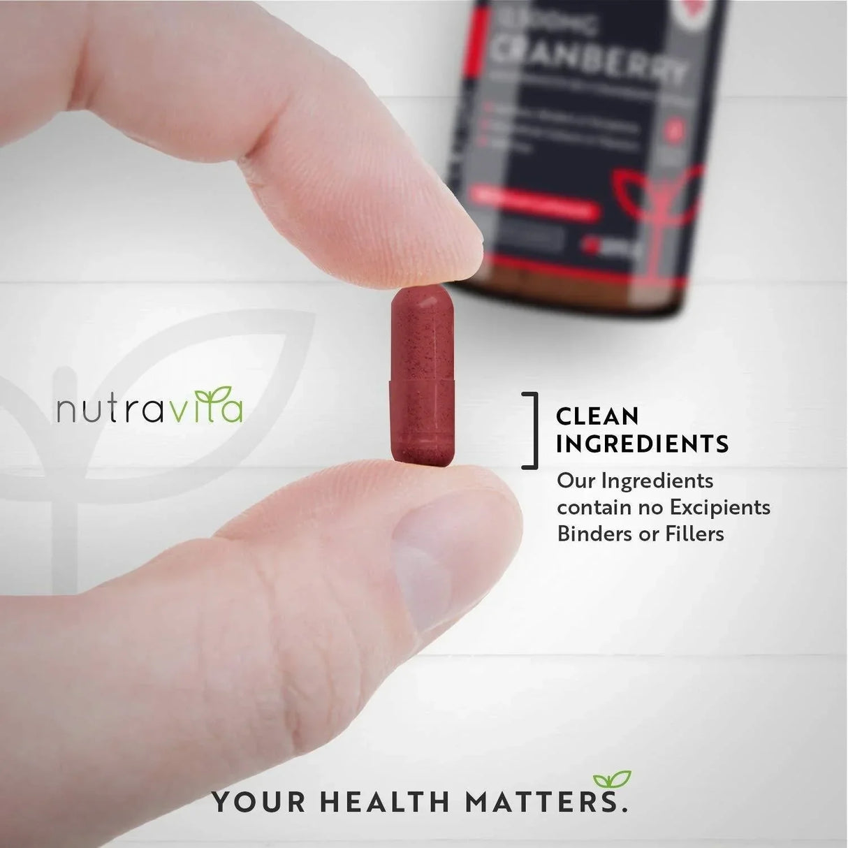 Cranberry - Red Cranberry 12500 mg 180 вегански капсули