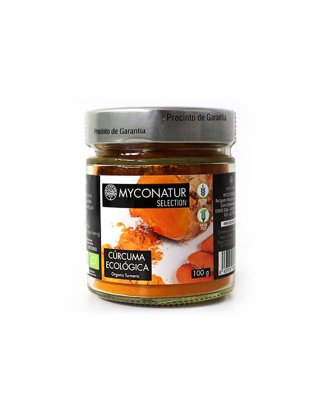 Био куркума на прах (корен) - Curcuma, Bio, 100 гр <tc>Myconatur</tc>