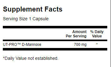 D -Mannose 700 mg - 60 капсули