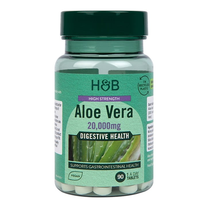 Алое вера гел 20000 mg 90 таблетки Holland & Barrett