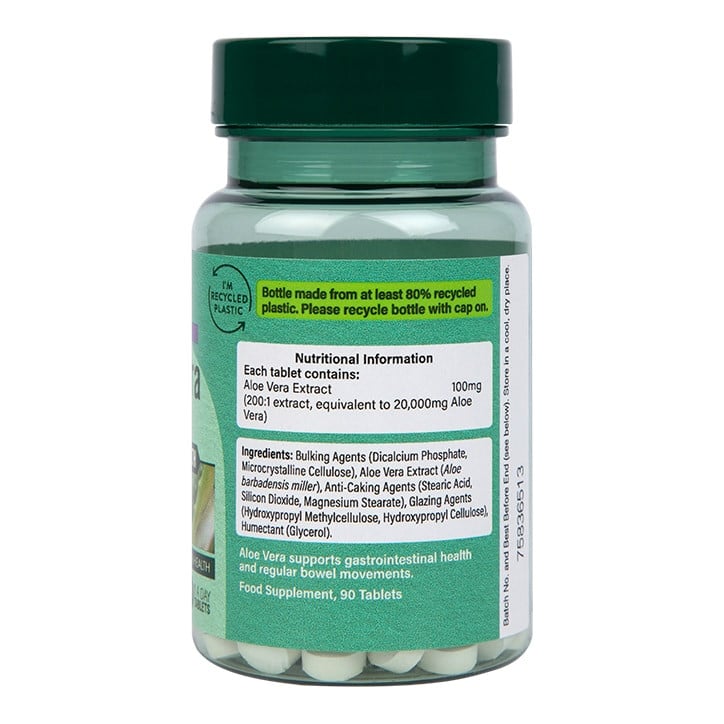 Алое вера гел 20000 mg 90 таблетки Holland & Barrett