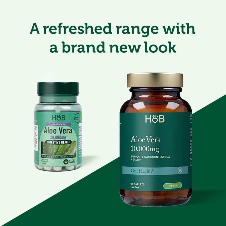 Алое вера гел 20000 mg 90 таблетки Holland & Barrett