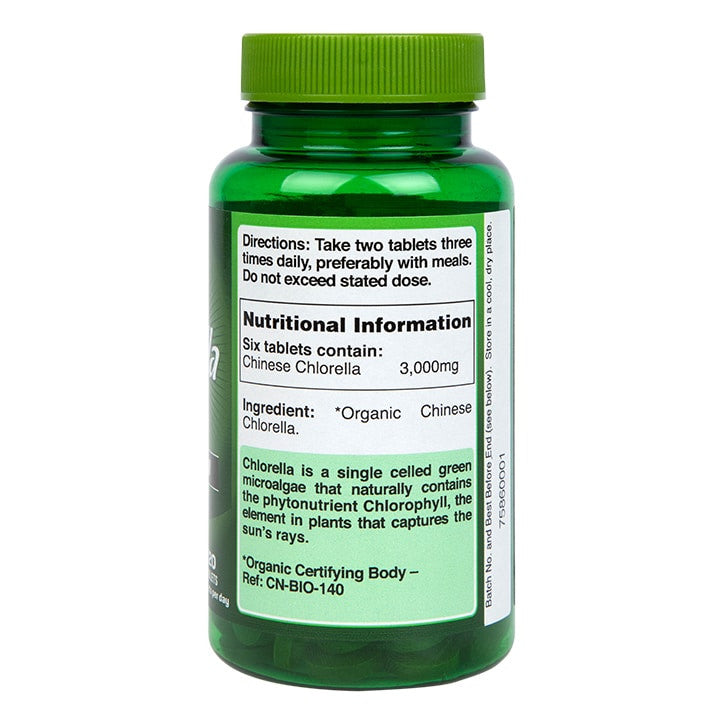 Chlorella 500 mg / органичен китайски - 120 таблетки