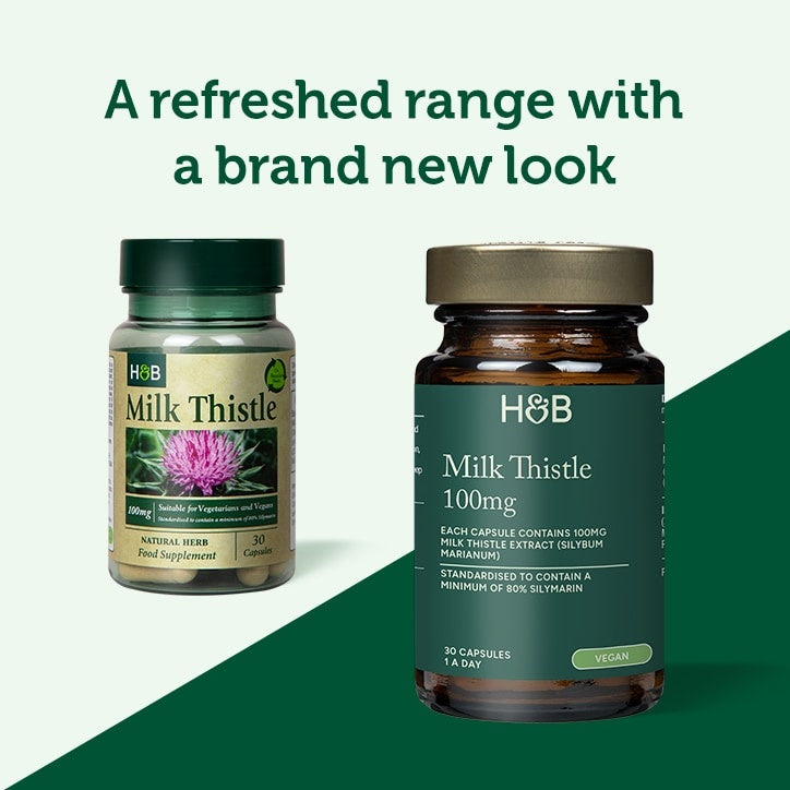 Екстракт от млечен трън (млечен трън) 30 капсули Holland & Barrett