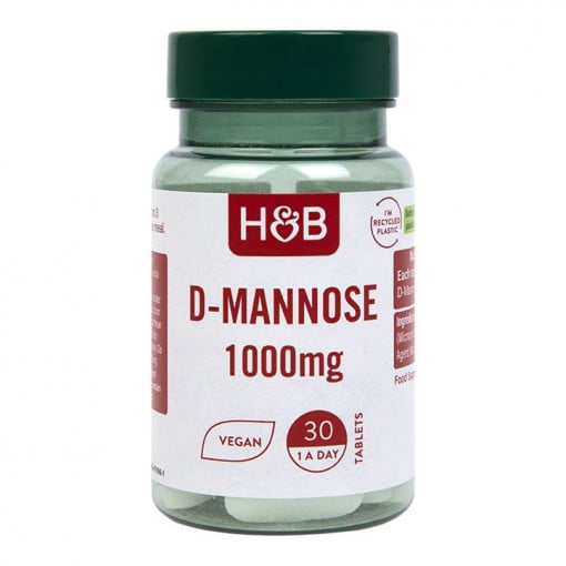 D-Mannose (D-Mannose) 1000mg 30 таблетки Holland & Barrett