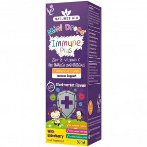 Имунна формула с капки от бъз за деца (мини капки имун плюс) 50ml Naturesaid