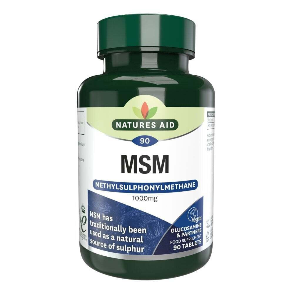 Метилсулфонилметан MSM (метилсулфонилметан MSM) 1000mg 90 таблетки Натураид