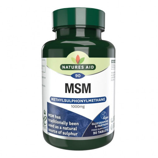 Метилсулфонилметан MSM (метилсулфонилметан MSM) 1000mg 90 таблетки Натураид