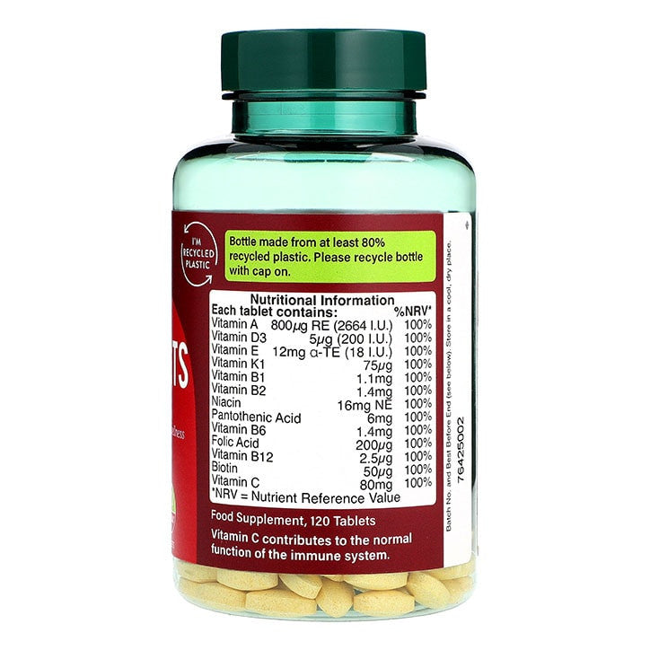 Мултивитамини и минерали (мултивити) 120 таблетки Holland & Barrett