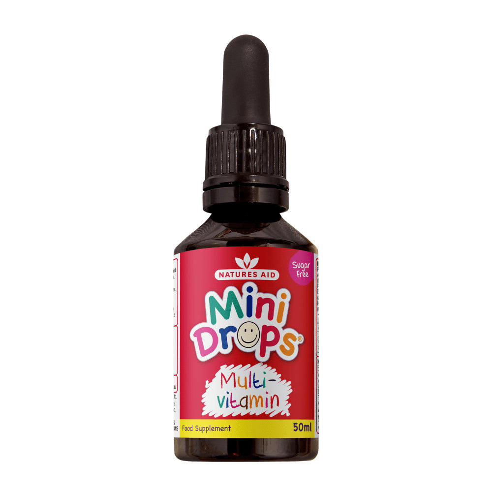 Multivitamin капки за деца (Mini Drops Multi-Vitamin) 50ml Naturesaid