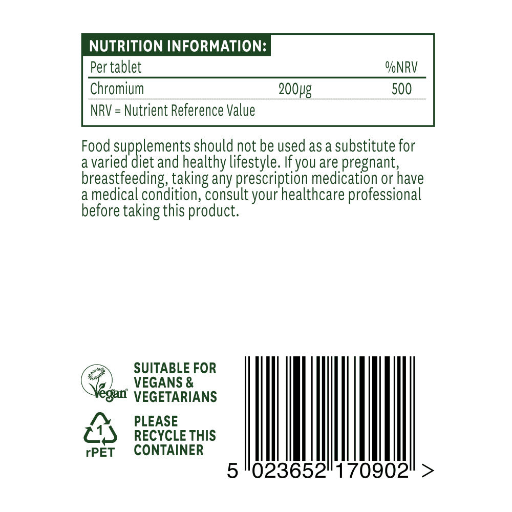 Хром пиколинат 200mcg 90 таблетки Naturesaid