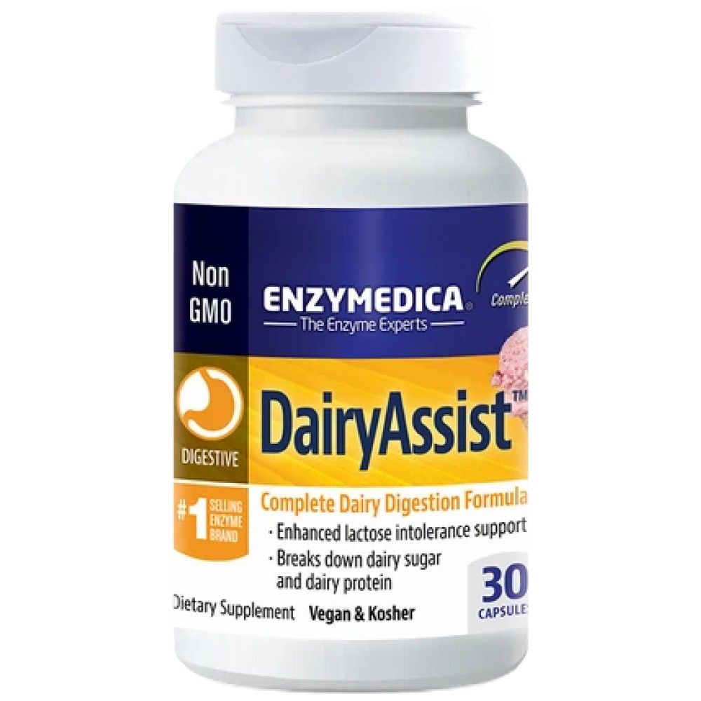Dairyassist - 30 капсули