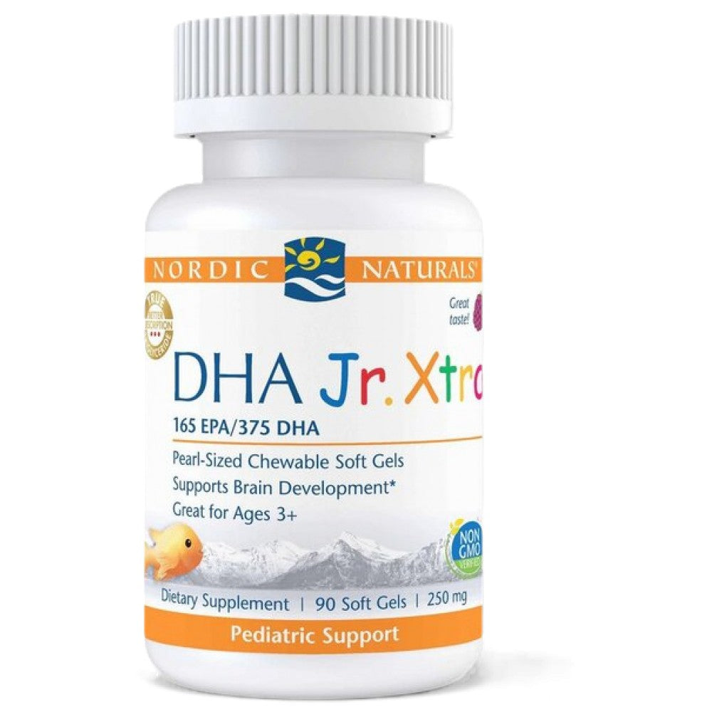 DHA Junior Xtra | 165 mg EPA и 375 mg DHA - 90 гел капсули