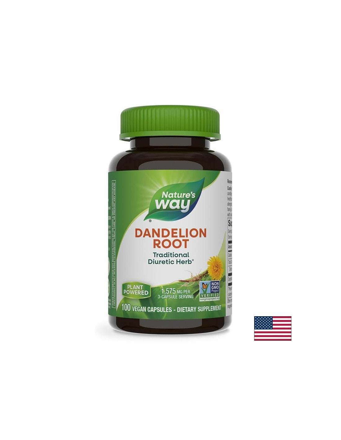 Корен от глухарче 525 mg - 100 капсули