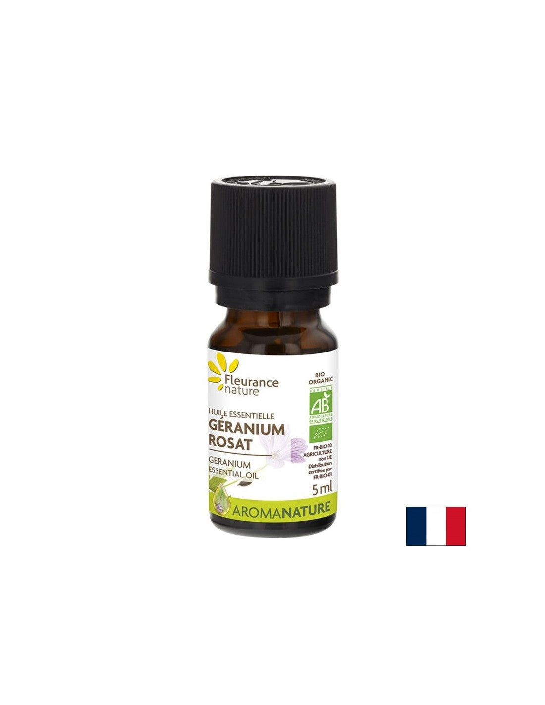 Геранново етерично масло, био, 5 ml