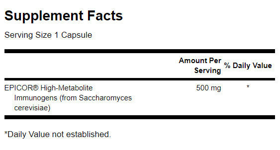 Epicor High -Metabolite имуногени 500 mg - 30 капсули