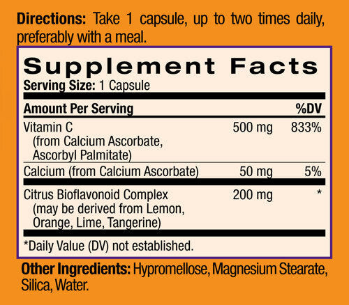 Easy-C 500mg+цитрусови биофлавоноиди 120 капачки