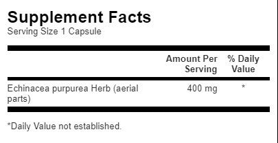 Ехинацея 400 mg - 100 капсули